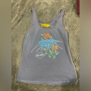 Blue Harley Davidson tank top